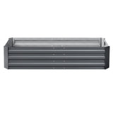 Green Fingers 2x Garden Bed 150x90cm Planter Box Raised Container Galvanised Herb - Pet And Farm 