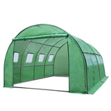 Green Fingers Greenhouse 4x3x2M Walk in Green House Tunnel Plant Garden Shed Dome - Pet And Farm 