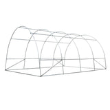 Green Fingers Greenhouse 4x3x2M Walk in Green House Tunnel Plant Garden Shed Dome - Pet And Farm 