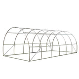 Green Fingers Greenhouse 6x3x2M Walk in Green House Tunnel Plant Garden Shed Dome - Pet And Farm 