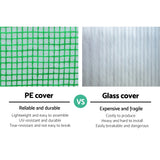 Green Fingers Greenhouse 6x3x2M Walk in Green House Tunnel Plant Garden Shed Dome - Pet And Farm 