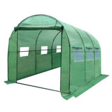 Green Fingers Greenhouse 3x2x2M Walk in Green House Tunnel Plant Garden Shed Dome - Pet And Farm 