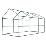 Green Fingers Greenhouse 3.5x2x2M Walk in Green House Tunnel Plant Garden Shed - Pet And Farm 