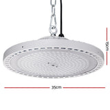 Leier LED High Bay Lights 200W UFO Industrial Shed Warehouse Factory Lamp White - Pet And Farm 