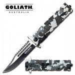 Goliath – Snow Camo Folding Knife