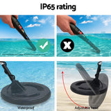 Metal Detector 180MM Deep Sensitive Water Resistant Pinpointer Treasure Hunter