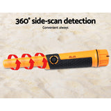 Metal Detector 40MM Sensitive Handheld Pinpointer Water Resistant Automatic Hunter Orange - Pet And Farm 