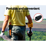 Metal Detector 40MM Sensitive Handheld Pinpointer Water Resistant Automatic Hunter Orange - Pet And Farm 