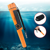 Metal Detector 40MM Sensitive Handheld Pinpointer Water Resistant Automatic Hunter Orange - Pet And Farm 