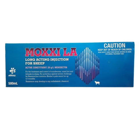 Moxxi LA For Sheep Injection 500ml