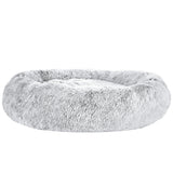i.Pet Pet Bed Dog Cat 110cm Calming Extra Large Soft Plush Light Charcoal - Pet And Farm 