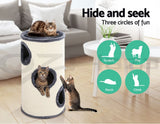 i.Pet Cat Tree 70cm Scratching Post Tower Scratcher Trees Wood Condo House Toys