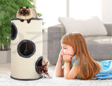 i.Pet Cat Tree 70cm Scratching Post Tower Scratcher Trees Wood Condo House Toys