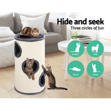 i.Pet Cat Tree 70cm Scratching Post Tower Scratcher Trees Wood Condo House Toys - Pet And Farm 