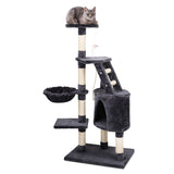 i.Pet Cat Tree 120cm Tower Scratching Post Scratcher Wood Condo House Bed Toys - Pet And Farm 