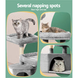i.Pet Cat Tree 69cm Scratching Post Tower Scratcher Wood Condo House Bed Trees - Pet And Farm 