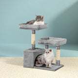 i.Pet Cat Tree 69cm Scratching Post Tower Scratcher Wood Condo House Bed Trees - Pet And Farm 