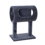 i.Pet Cat Tree 53cm Scratching Post Tower Scratcher Wood Condo House Trees Grey - Pet And Farm 