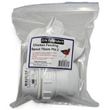 Chicken Feeding Spout 75mm Size - 2 Pack - Pet And Farm 