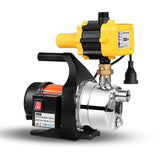 Giantz Garden Water Pump High Pressure 1500W Tank Rain Farm Irrigation House Yellow - Pet And Farm 