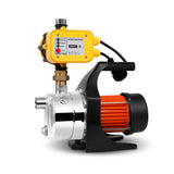 Giantz Garden Water Pump High Pressure 1500W Tank Rain Farm Irrigation House Yellow - Pet And Farm 