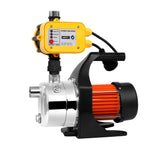 Giantz Garden Water Jet Pump High Pressure 800W Tank Rain Farm Irrigation Yellow - Pet And Farm 