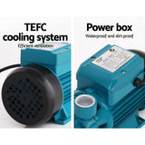 Giantz Peripheral Water Pump Garden Boiler Car Wash Electric Irrigation QB60 - Pet And Farm 