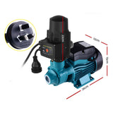 Giantz Peripheral Water Pump Garden Boiler Car Wash Auto Irrigation QB60 Black - Pet And Farm 
