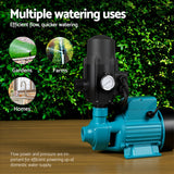 Giantz Peripheral Water Pump Garden Boiler Car Wash Auto Irrigation QB80 Black - Pet And Farm 