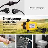 Giantz Peripheral Water Pump Garden Boiler Car Wash Auto Irrigation QB80 Yellow - Pet And Farm 