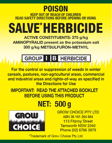 Salve Herbicide 500g