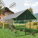 XXL Chicken Coop Hen House Cage 276x602x300cm - Pet And Farm 