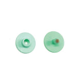 100x Cattle Ear Tags Set - Round Green Blank Pig Sheep Goat Cow Livestock Label - Pet And Farm 