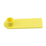 100x Cattle Ear Tags 5x2cm Set - Mini Yellow Blank Pig Goat Livestock Label - Pet And Farm 