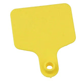 100x Cattle Ear Tags 6x7cm Set - Medium Yellow Blank Cow Sheep Livestock Label - Pet And Farm 