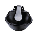 25cm Cattle Drinking Bowl - Iron Cast Mounted Automatic Water Cow Horse Trough - Pet And Farm 