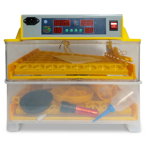 Electric 112 Egg Incubator + Accessories Hatching Eggs Chicken Quail Duck - Pet And Farm 
