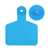 100x Cattle Ear Tags 6x7.5cm Set - Medium Blue Blank Cow Sheep Livestock Label - Pet And Farm 