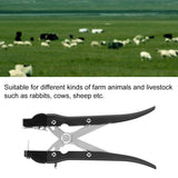 Ear Tag Applicator Plier + Case - Alloy Livestock Animal Cattle Punch Tagger - Pet And Farm 