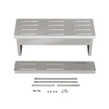 8L Automatic Chook Chicken Feeder Poultry Auto Treadle Aluminium Metal Coop - Pet And Farm 