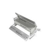 8L Automatic Chook Chicken Feeder Poultry Auto Treadle Aluminium Metal Coop - Pet And Farm 