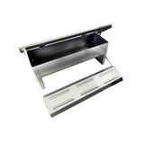 6.5L Automatic Chook Chicken Feeder Poultry Auto Treadle Galvanised Metal Coop - Pet And Farm 