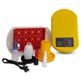 Rooster Farms Electric 12 Egg Incubator + Accessories Hatching Eggs Chicken Duck - Pet And Farm 