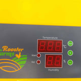 Rooster Farms Electric 12 Egg Incubator + Accessories Hatching Eggs Chicken Duck - Pet And Farm 