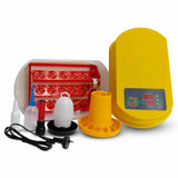 Rooster Farms Electric 15 Egg Incubator + Accessories for Chicken Quail Duck - Pet And Farm 