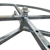 Tooleroo Fence Wire Spinner Dispenser Reel - 4 Size Adjustable Coil Winder - Pet And Farm 