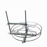 Tooleroo Three Way Fence Wire Spinner Dispenser Reel - Barbed and Plain Coil Winder - Pet And Farm 