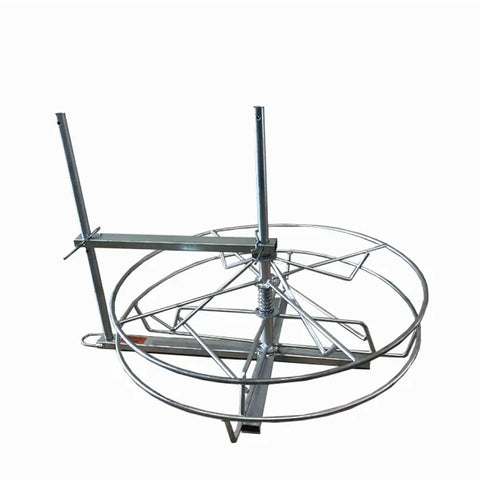 Tooleroo Three Way Fence Wire Spinner Dispenser Reel - Barbed and Plain Coil Winder - Pet And Farm 