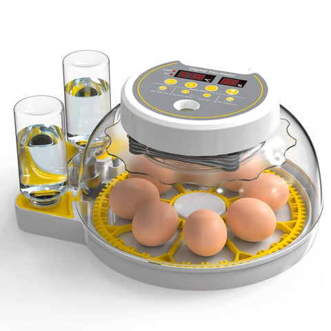 Automatic 8 / 18 Egg Incubator - Electrical Turning Chicken Quail Duck Hatching - Pet And Farm 