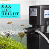 Aquarium Submersible Filter Pond Pump 1600L/H 35W 2.5m - Pet And Farm 